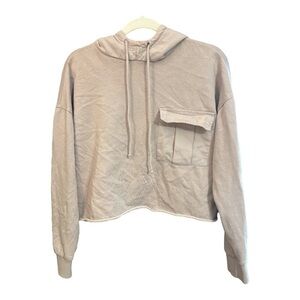 Urban Outfitters Purple Cropped Hoodie Size XS W1